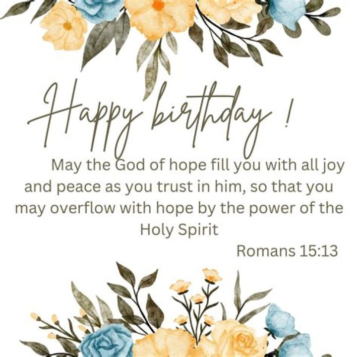 Biblical Happy Birthday Wishes: Celebrating Life With Faith