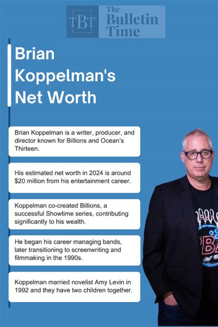 Brian Koppelman Net Worth