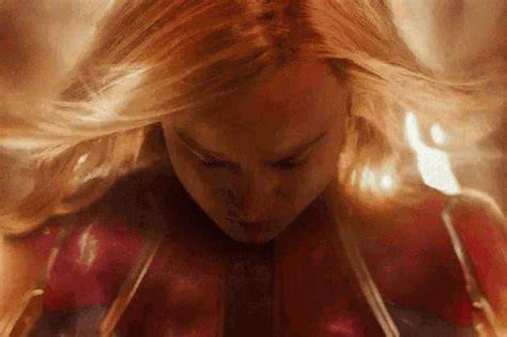 Captain Marvel blowing up a jukebox