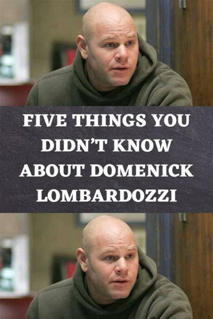 Domenick Lombardozzi : 12 key facts you need to know