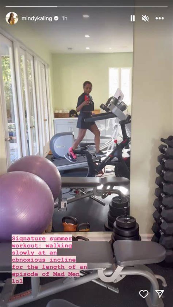 Mindy Kaling Workout Routine
