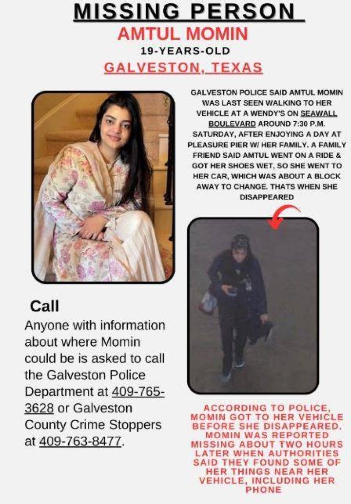 Missing Amtul Momin Poster Missing Amtul Momin Poster