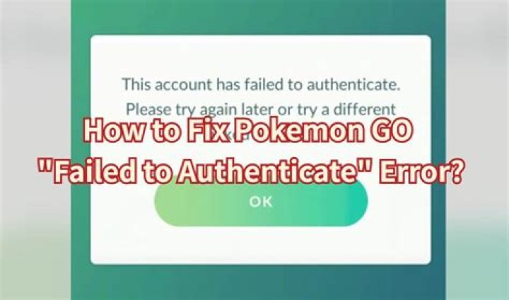 ‘Pokémon GO’ account failed to authenticate, explained
