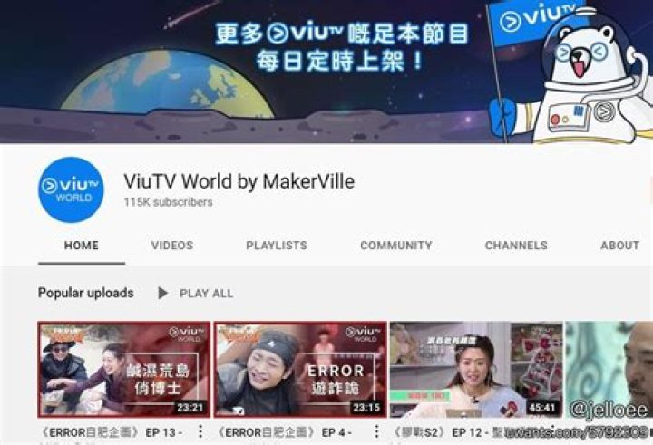 ViuTV World by MakerVille Youtuber overview